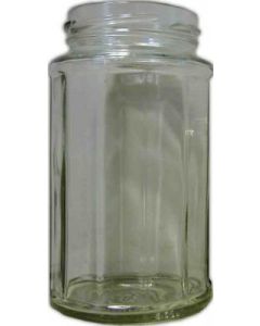 Marmeladeglas 12 Kant 288 ml TO 58 ab0,37