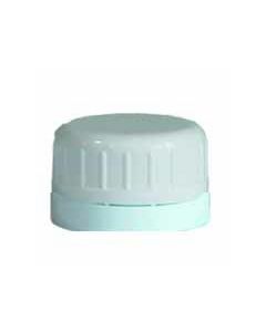 Schraubverschluss weiss mit Abrissband 31,5mm