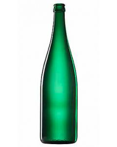 Fruchtsaftflasche für Heißabfüllung 1 l grün KK